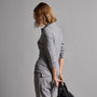 Sheer Slub Side Panel Shirt in Breeze | James Perse Los Angeles