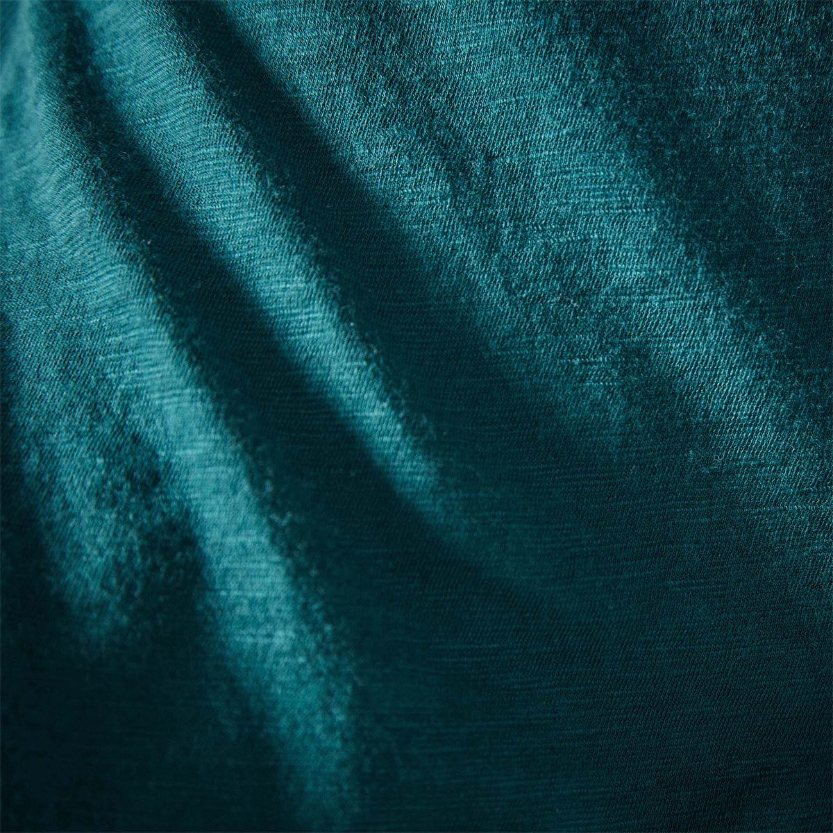 Sheer Slub Side Panel Shirt in Jewel | James Perse Los Angeles