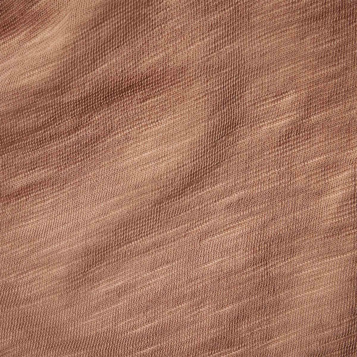 Sheer Slub Side Panel Shirt in Nutmeg | James Perse Los Angeles