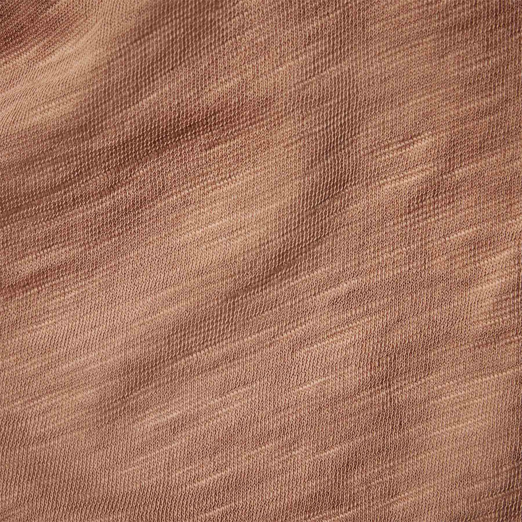 Sheer Slub Side Panel Shirt in Nutmeg | James Perse Los Angeles