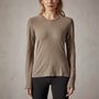 sheer slub long sleeve crew ammo wua3361 | James Perse Los Angeles 