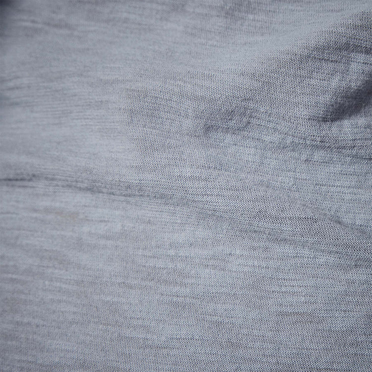 Sheer Slub Long Sleeve Crew in Aura | James Perse Los Angeles 