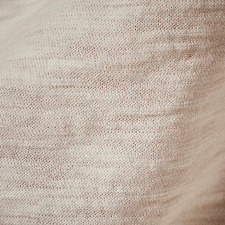 Sheer Slub Long Sleeve Crew in Canvas | James Perse Los Angeles