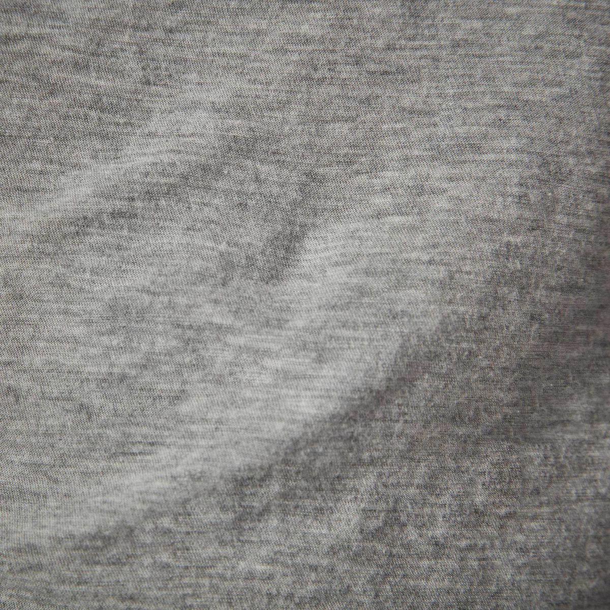 Sheer Slub Long Sleeve Crew - Heather Grey | James Perse Los Angeles