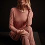 Sheer Slub Long Sleeve Crew - Old Rose | James Perse Los Angeles
