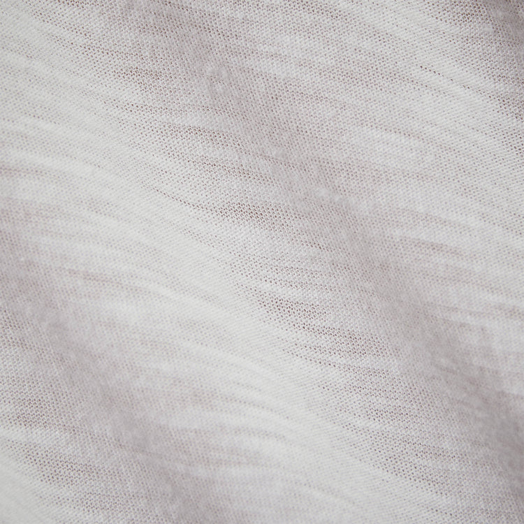 Long Sleeve Jersey Henley in White | James Perse Los Angeles