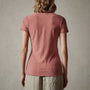 Sheer Slub Casual V Neck in Arizona | James Perse Los Angeles
