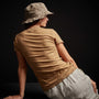 Sheer Slub Casual V Neck - Bronze | James Perse Los Angeles