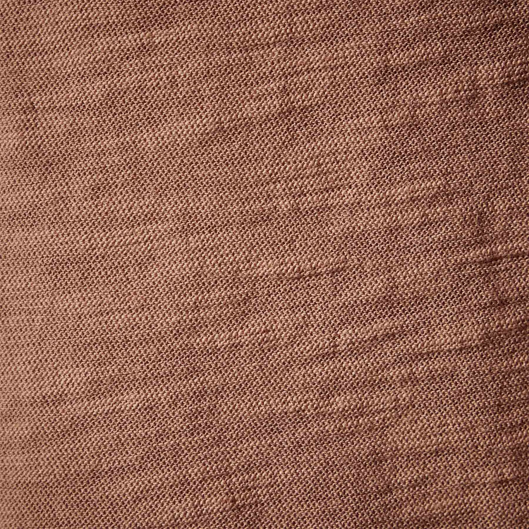 Sheer Slub Casual V Neck in Nutmeg | James Perse Los Angeles