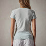 Sheer Slub Casual V Neck in Ocean Spray | James Perse Los Angeles 