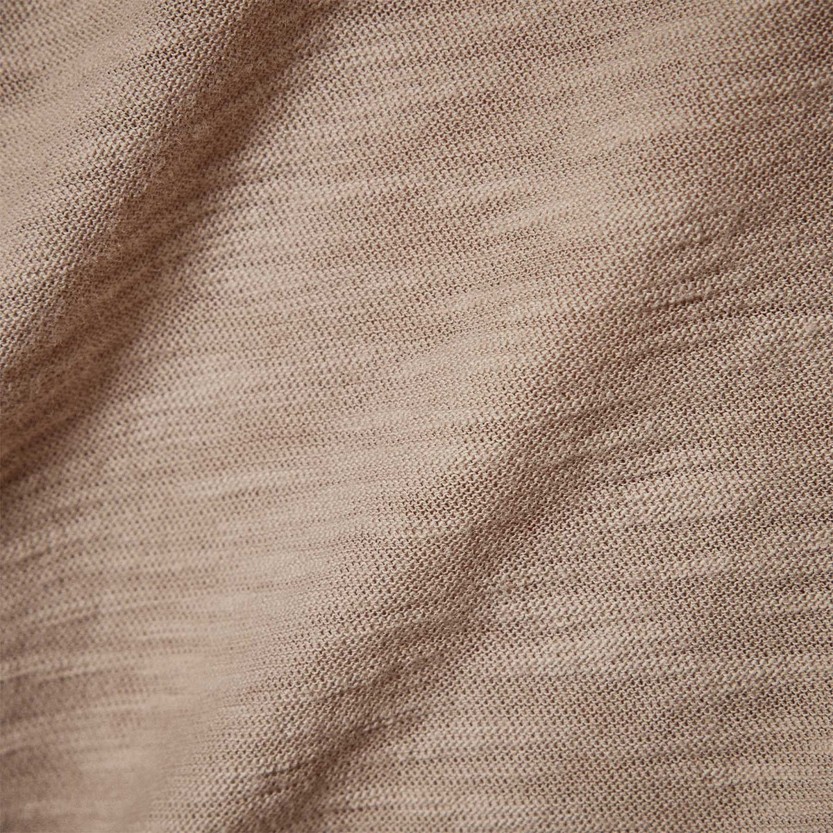 Sheer Slub Casual V Neck in Toast | James Perse Los Angeles