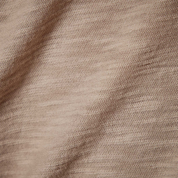 Sheer Slub Casual V Neck in Toast | James Perse Los Angeles