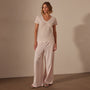 Sheer Slub Casual V Neck in Zephyr | James Perse Los Angeles