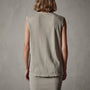 Crepe Jersey Muscle Crew in Silt | James Perse Los Angeles