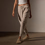 Uneven Corduroy Mixed Media Pant in Faint Pigment | James Perse Los Angeles