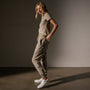 Corduroy Mixed Media Pant in Overcast Pigment | James Perse Los Angeles