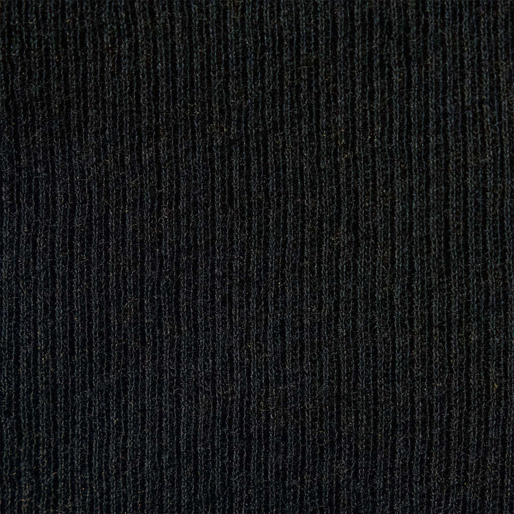 Cotton Cashmere Rib Boat Neck Top in Black | James Perse Los Angeles