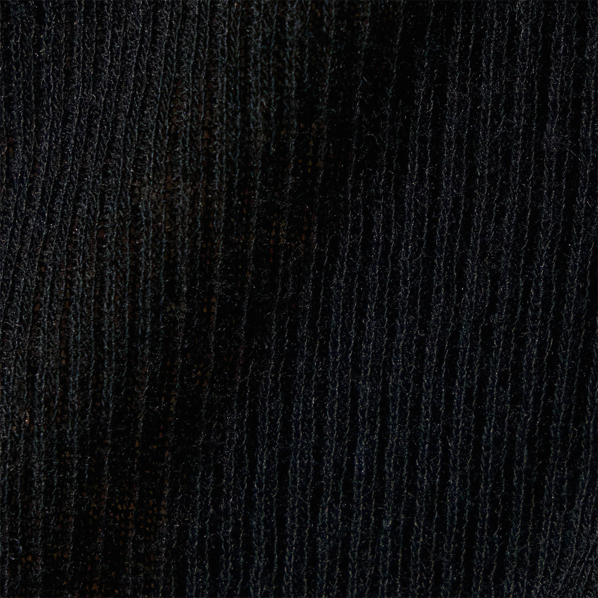 Cotton Cashmere Blend Ribbed Long Sleeve Crew in Black | James Perse Los Angeles