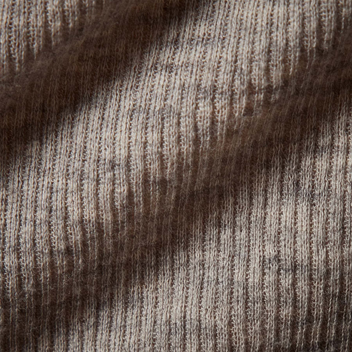 Cotton Cashmere Blend Ribbed Tank in Heather Grey | James Perse Los Angeles
