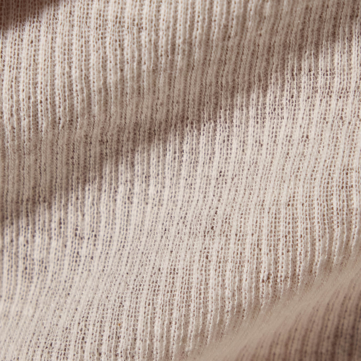 Cotton Cashmere Blend Ribbed Tank in Ivory | James Perse Los Angeles