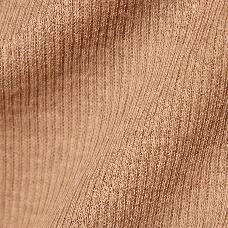 Cotton Cashmere Blend Ribbed Tank in Vicuna | James Perse Los Angeles