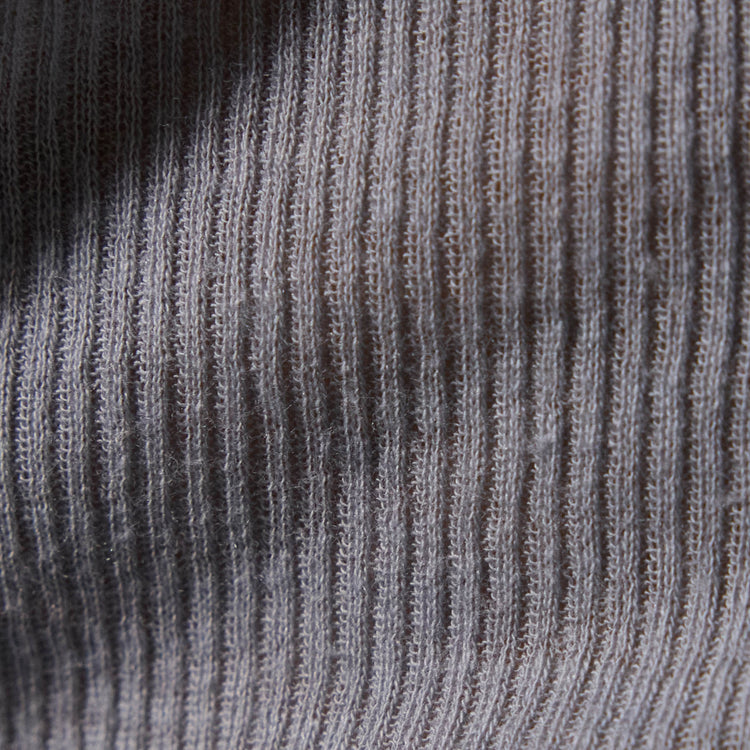 Cotton Cashmere Rib Shell Top in Grey Sky | James Perse Los Angeles