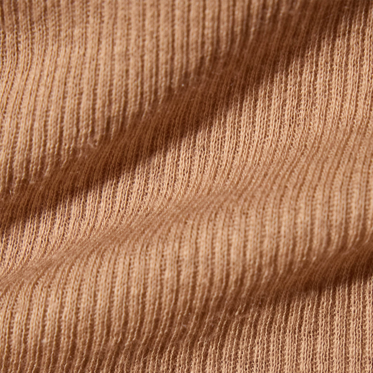 Cotton Cashmere Rib Short Sleeve Crew in Vicuna | James Perse Los Angeles