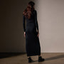Cashmere Rib Skirt  in Black | James Perse Los Angeles