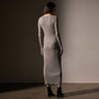Cashmere Rib Deep V Neck  in Dapple | James Perse Los Angeles
