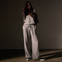 Relaxed Wool Pant  in Silver Wheat | James Perse Los Angeles