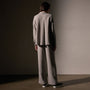 Oversized Wool Shirt  in Silver Wheat | James Perse Los Angeles
