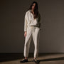 Cozy Oversized Sweat Pant  in Ivory | James Perse Los Angeles