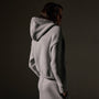 Oversized Hooded Sweat Top  in Heather Grey | James Perse Los Angeles
