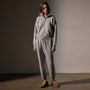 Cozy Oversized Half Zip  in Heather Grey | James Perse Los Angeles