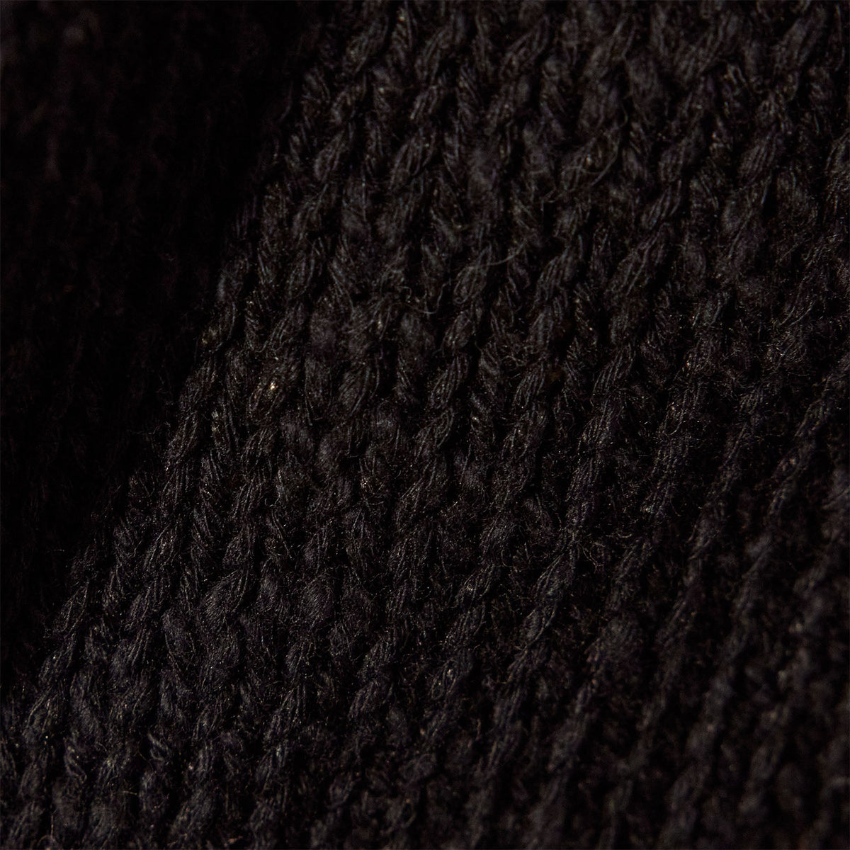 Cotton Linen Cropped Cardigan in Black | James Perse Los Angeles