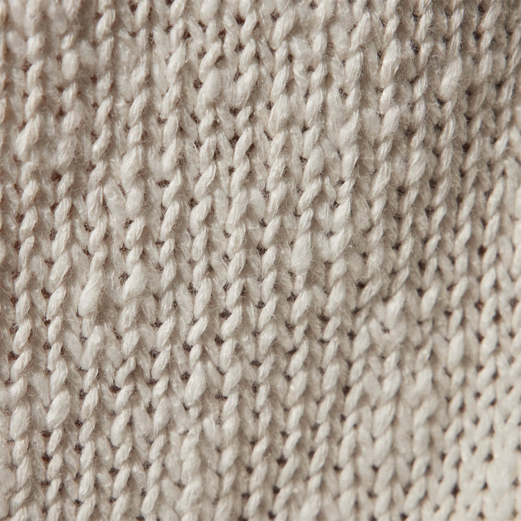 Cotton Linen V Neck Vest in White | James Perse Los Angeles