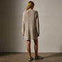 Cotton Linen Knit Tunic in Natural | James Perse Los Angeles