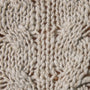 Cotton Linen Cable Knt Sweater in Foam | James Perse Los Angeles