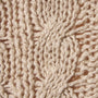 Cotton Linen Cable Knt Sweater in Natural | James Perse Los Angeles