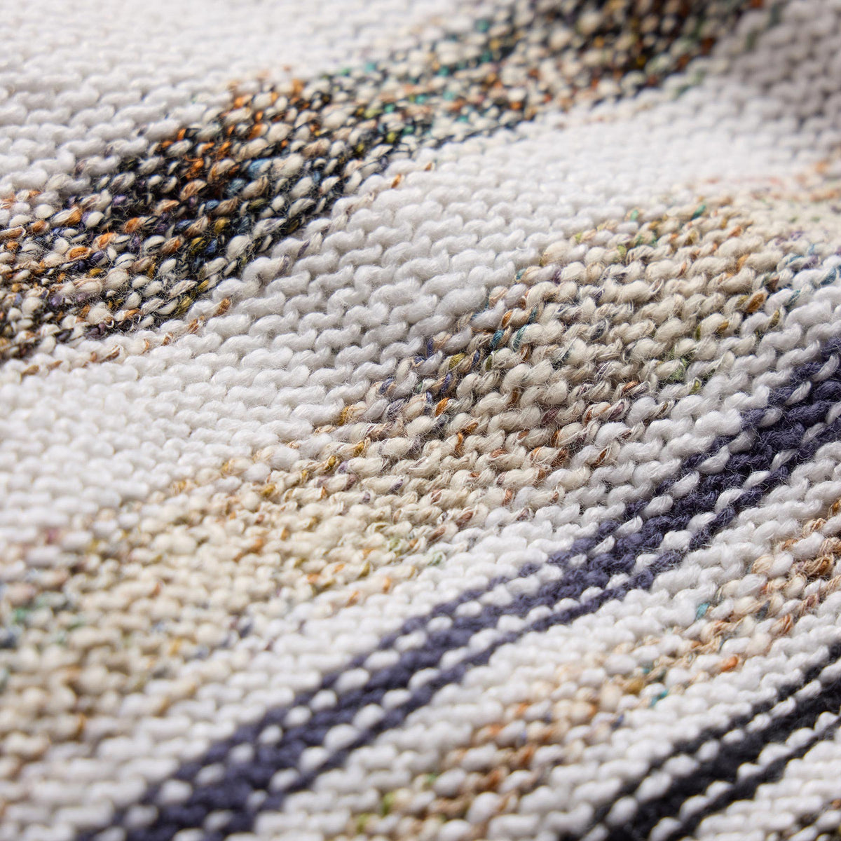Grey Cape Multi Stripe Sweater In Neutral Multi Stripe | James Perse Los Angeles