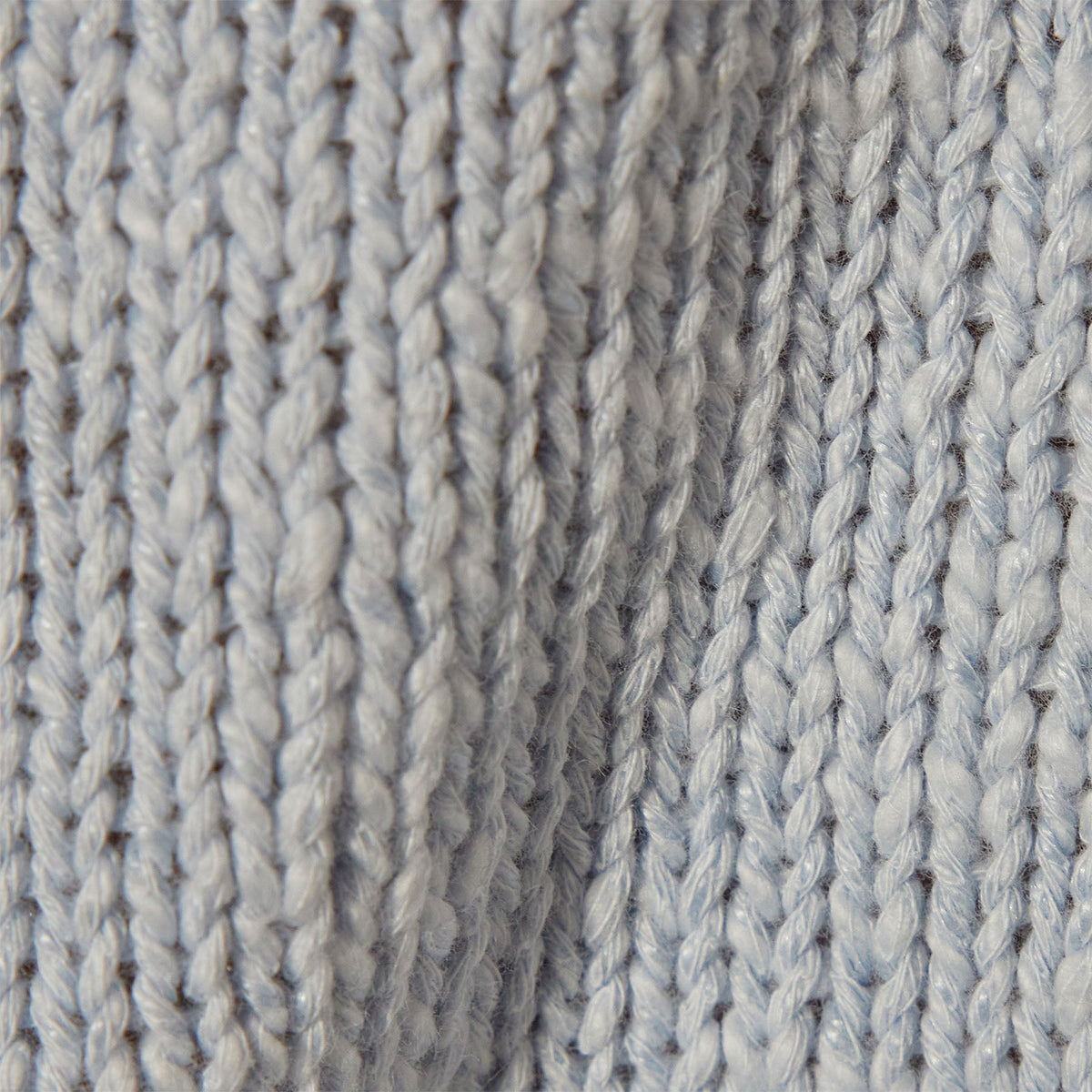 Cotton Linen Boatneck Sweater in Bleached Blue | James Perse Los Angeles