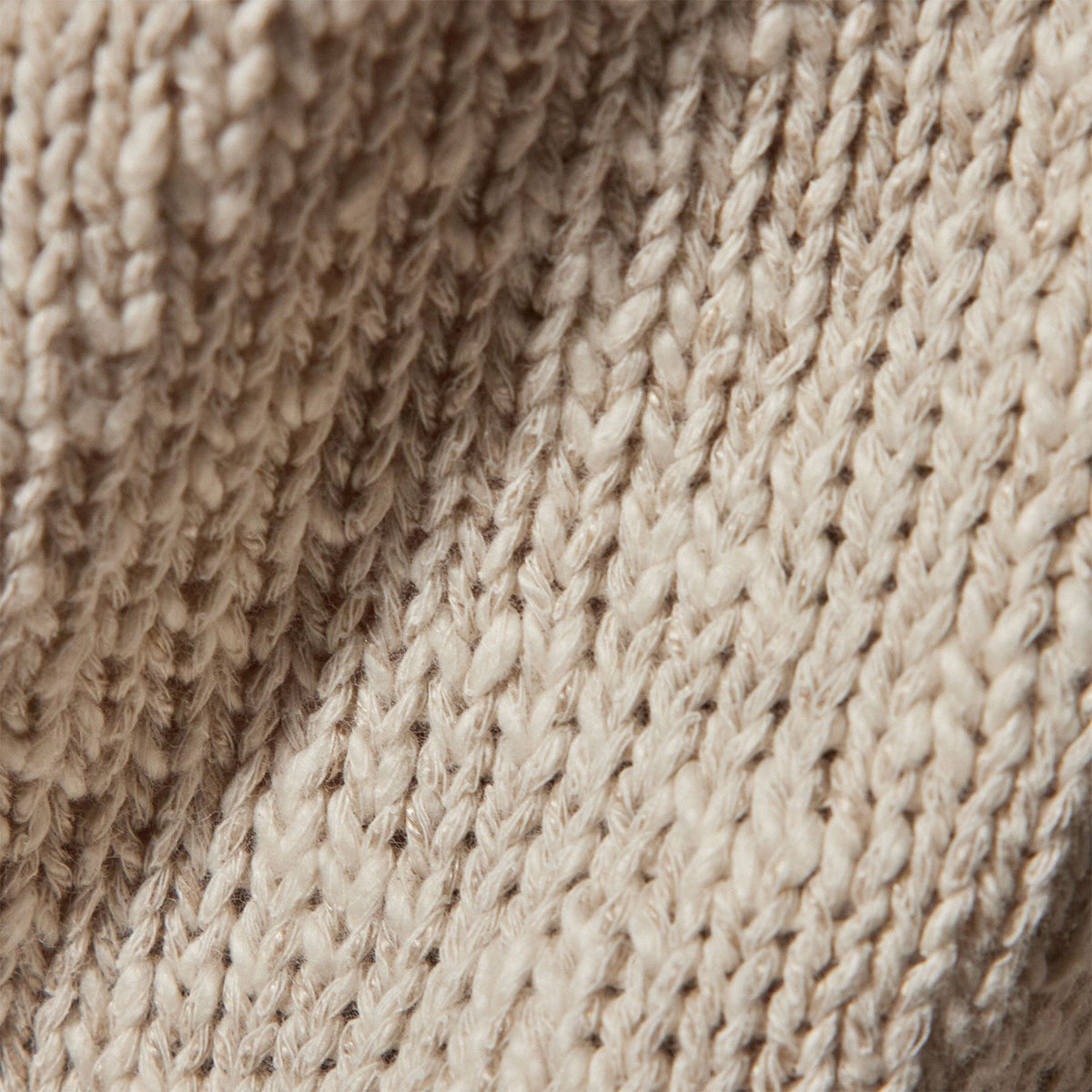 Cotton Linen Boatneck Sweater in Natural | James Perse Los Angeles