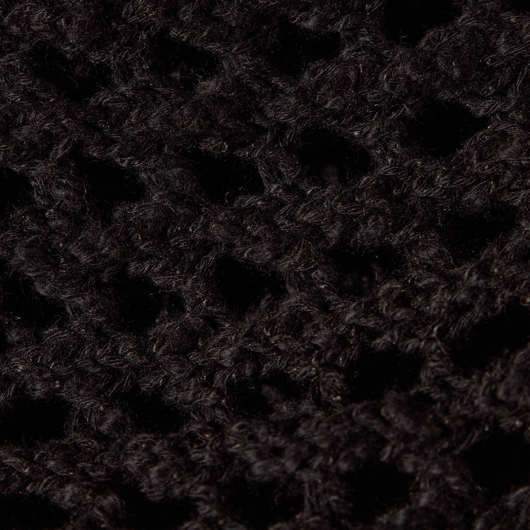 Cotton Linen Open Hoodie in Black | James Perse Los Angeles