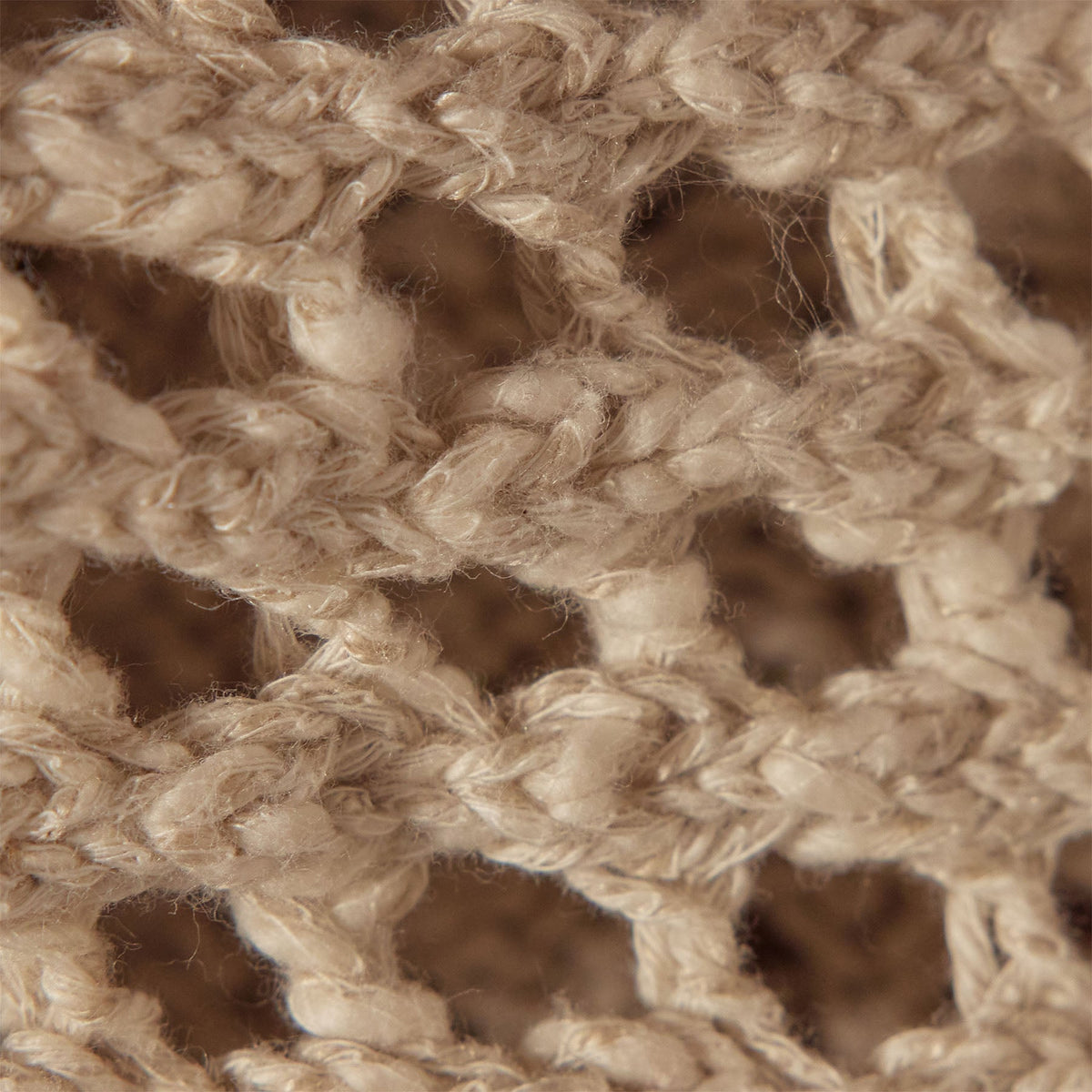 Cotton Linen Open Hoodie in Natural | James Perse Los Angeles