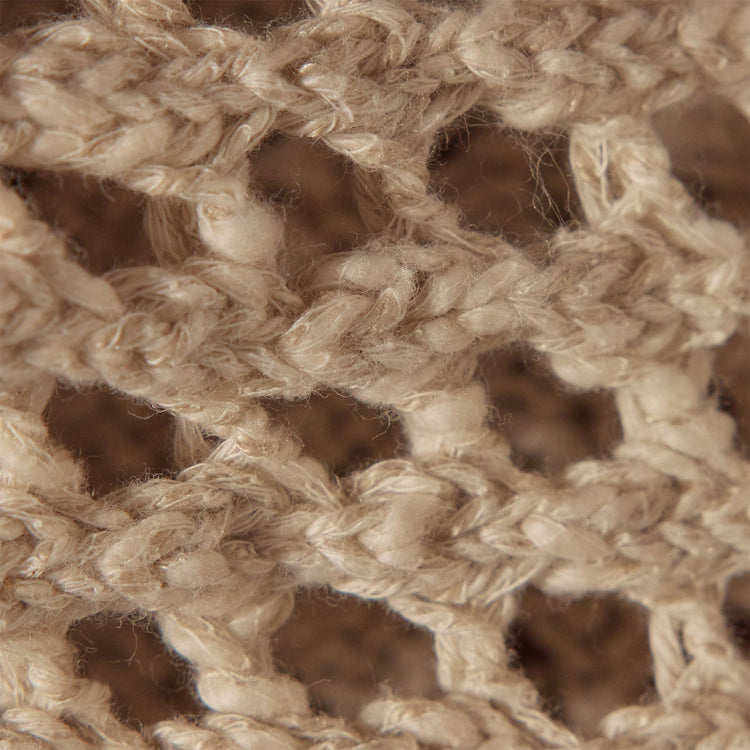 Cotton Linen Open Hoodie in Natural | James Perse Los Angeles