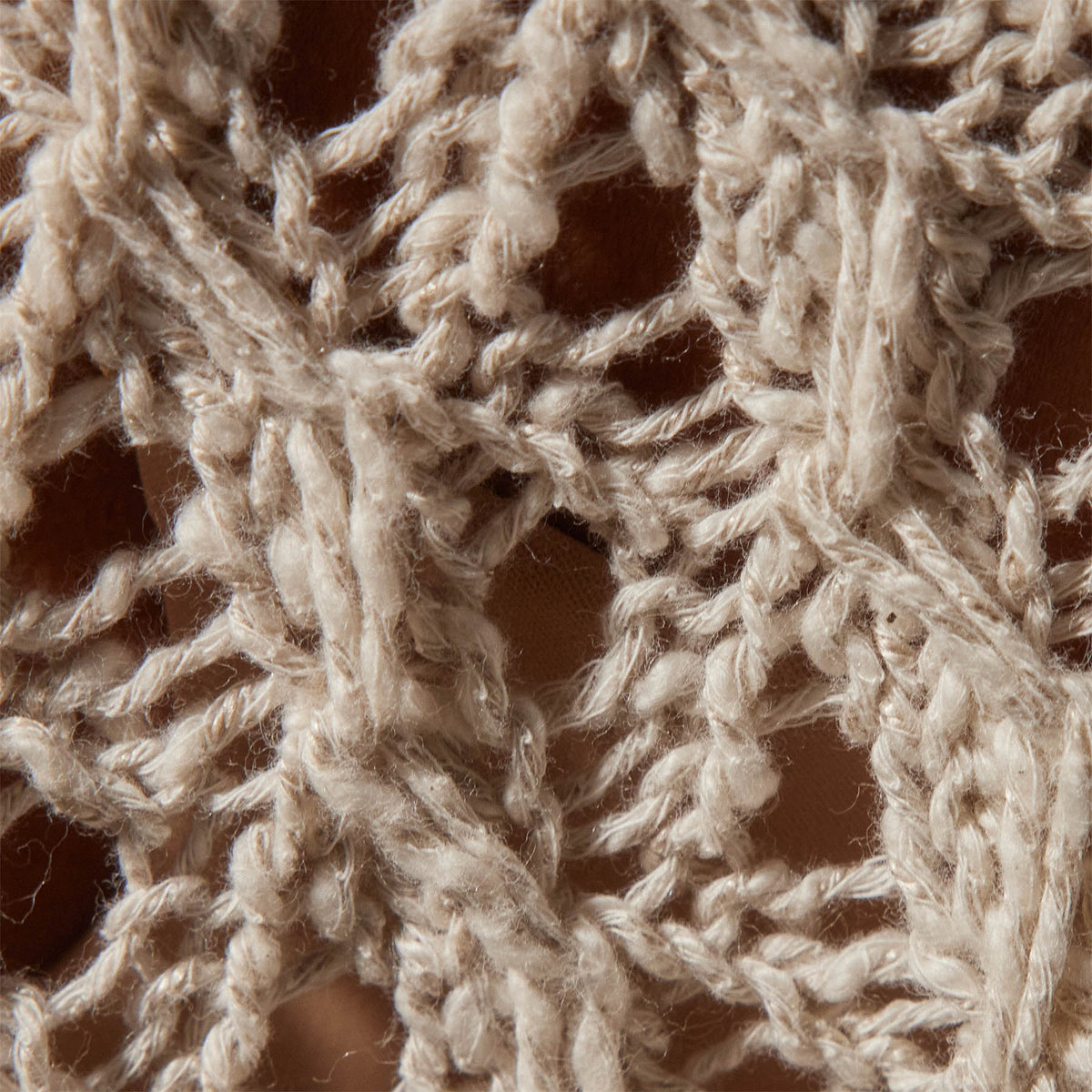 Cotton Linen Textured Sweater in Natural | James Perse Los Angeles