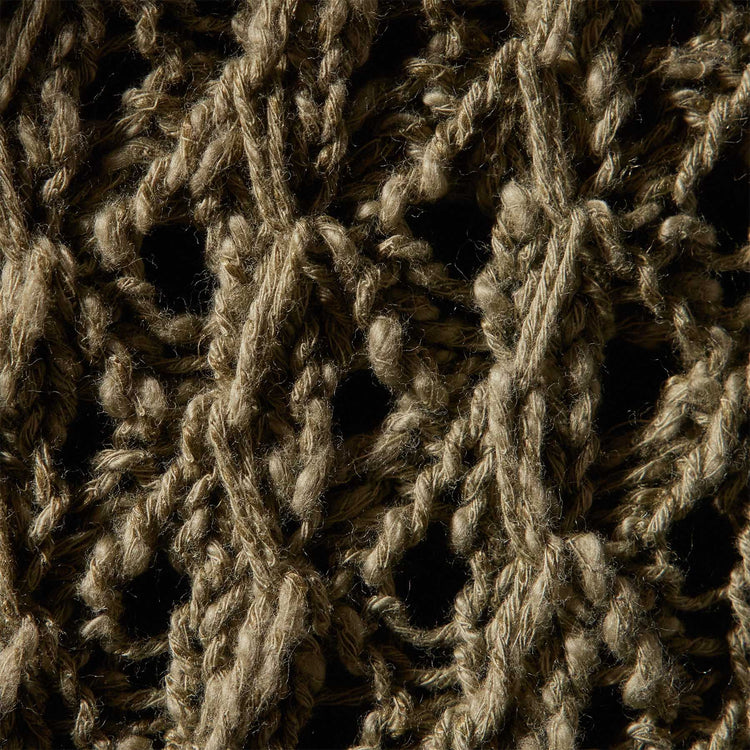 Cotton Linen Textured Sweater in Palm | James Perse Los Angeles