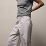 Italian Heavy Poplin Relaxed Pant in White | James Perse Los Angeles