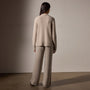 Cashmere Boucle Mock Neck in Hazel | James Perse Los Angeles