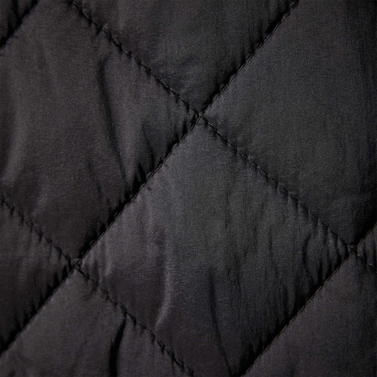 Diamond Quilted Jacket in Black | James Perse Los Angeles